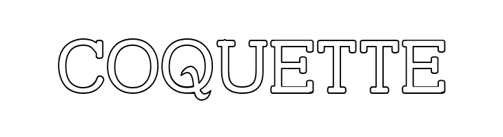 Street Slab - Outline  Free Fonts Download
