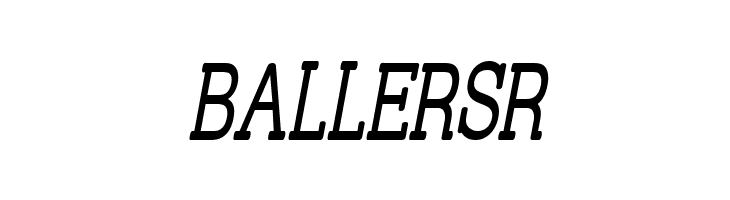 Street Slab - Super Narrow Italic  Free Fonts Download