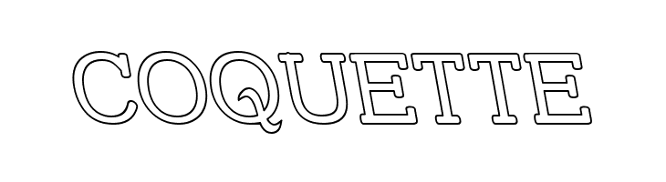 Street Slab - Outline Rev  Free Fonts Download