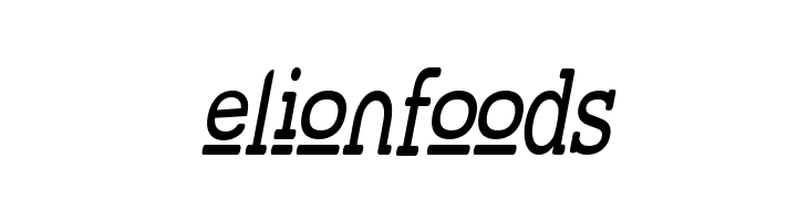 Street Slab Upper - Narrow Italic  Free Fonts Download