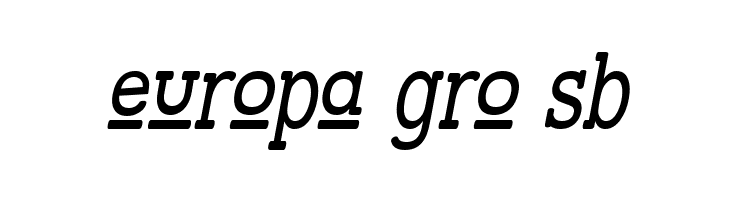 Street Slab Upper - Narrow Italic  Free Fonts Download