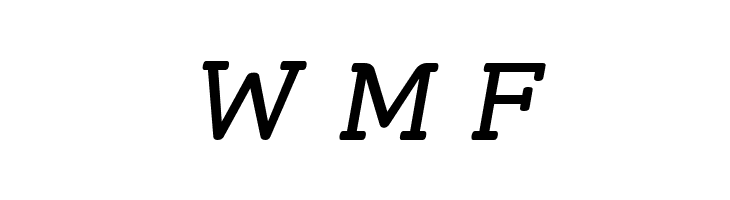 Street Slab Upper Italic  Free Fonts Download