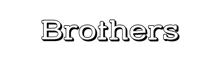 Street Slab - Wide 3D  Free Fonts Download