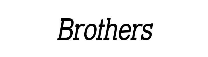 Street Slab - Narrow Italic  Free Fonts Download