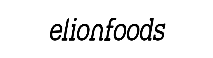 Street Slab - Narrow Italic  Free Fonts Download