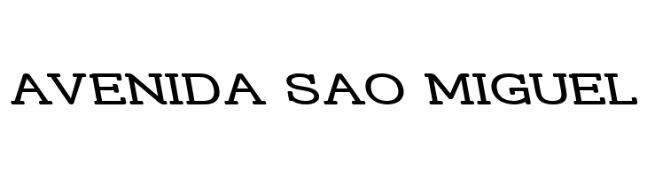 Street Slab Upper - Wide Rev  Free Fonts Download