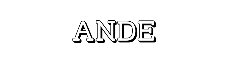 Street Slab - 3D  Free Fonts Download