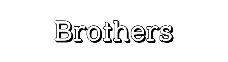 Street Slab - 3D  Free Fonts Download