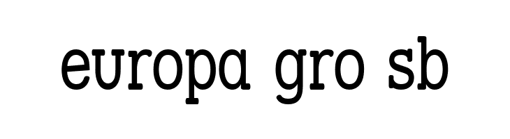 Street Slab - Narrow  Free Fonts Download