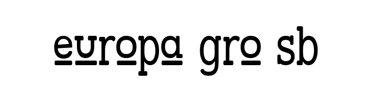 Street Slab Upper - Narrow  Free Fonts Download