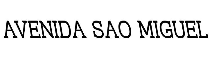 Street Slab Upper - Narrow Rev  Free Fonts Download