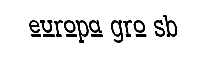 Street Slab Upper - Narrow Rev  Free Fonts Download