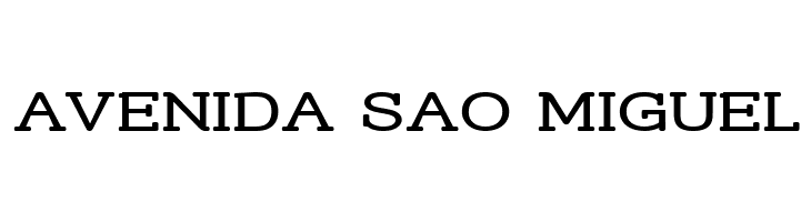 Street Slab Upper - Wide  Free Fonts Download