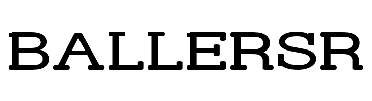 Street Slab Upper - Wide  Free Fonts Download