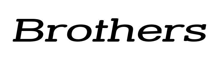 Street Slab - Super Wide Italic  Free Fonts Download