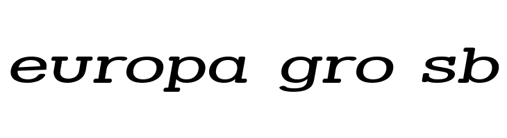 Street Slab - Super Wide Italic  Free Fonts Download