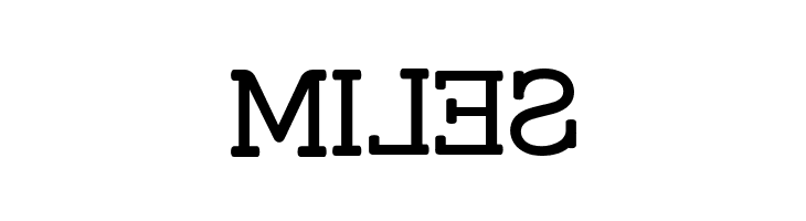 Street Slab - Mirror  Free Fonts Download