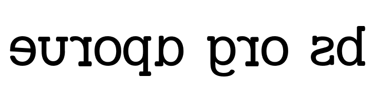 Street Slab - Mirror  Free Fonts Download