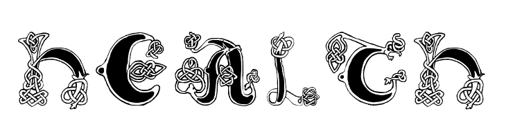 Celtic Knot  Free Fonts Download