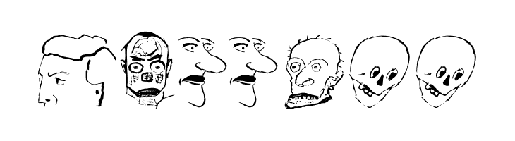 HeadsVectorAttempt  Free Fonts Download