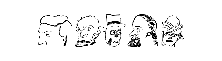 HeadsVectorAttempt  Free Fonts Download