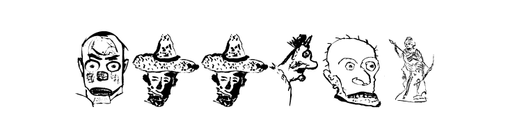 HeadsVectorAttempt  Free Fonts Download