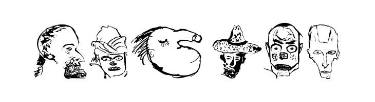 HeadsVectorAttempt  Free Fonts Download