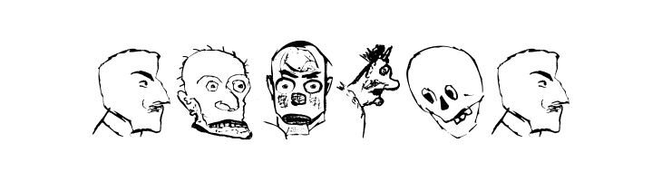 HeadsVectorAttempt  Free Fonts Download