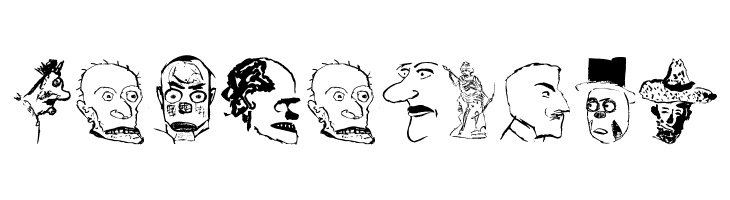 HeadsVectorAttempt  Free Fonts Download