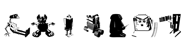 MyRobots  Free Fonts Download
