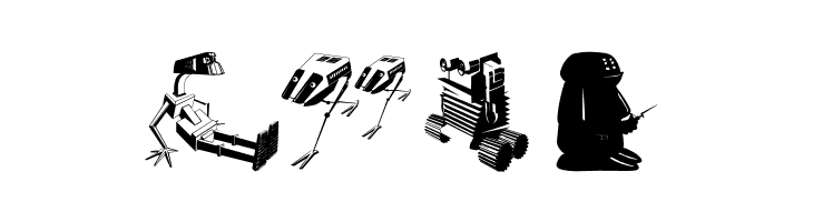 MyRobots  Free Fonts Download