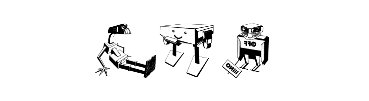 MyRobots  Free Fonts Download