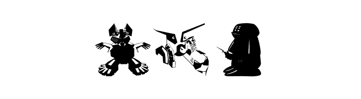 MyRobots  Free Fonts Download