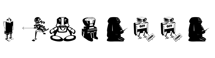 MyRobots  Free Fonts Download