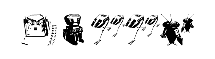 MyRobots  Free Fonts Download