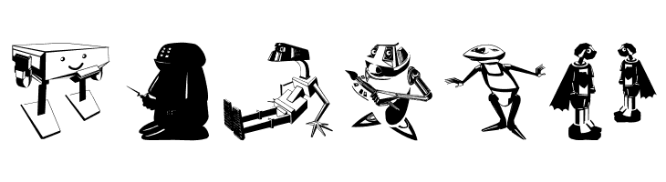 MyRobots  Free Fonts Download