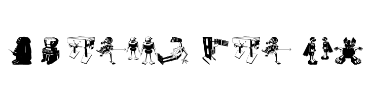 MyRobots  Free Fonts Download