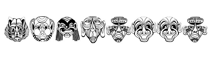 MaskenballDrei  Free Fonts Download