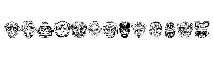 MaskenballDrei  Free Fonts Download