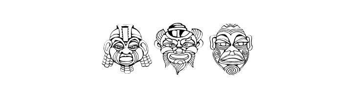 MaskenballDrei  Free Fonts Download