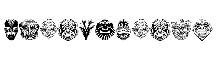 MaskenballDrei  Free Fonts Download
