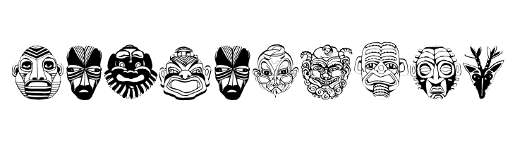 MaskenballDrei  Free Fonts Download