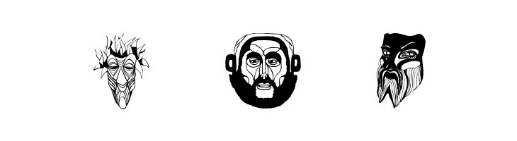 MaskenballTwo  Free Fonts Download