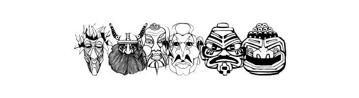 MaskenballTwo  Free Fonts Download