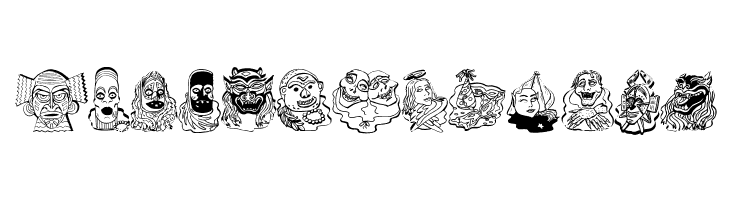 MaskenballOne  Free Fonts Download