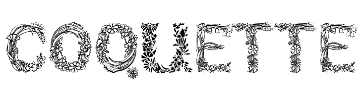 PlantsLetters  Free Fonts Download