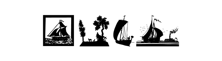 WaterFrontAndFriends  Free Fonts Download