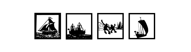 WaterFrontAndFriends  Free Fonts Download