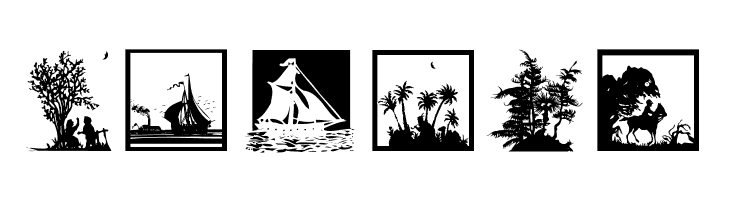 WaterFrontAndFriends  Free Fonts Download