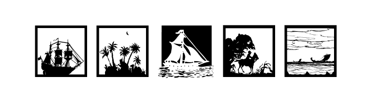 WaterFrontAndFriends  Free Fonts Download